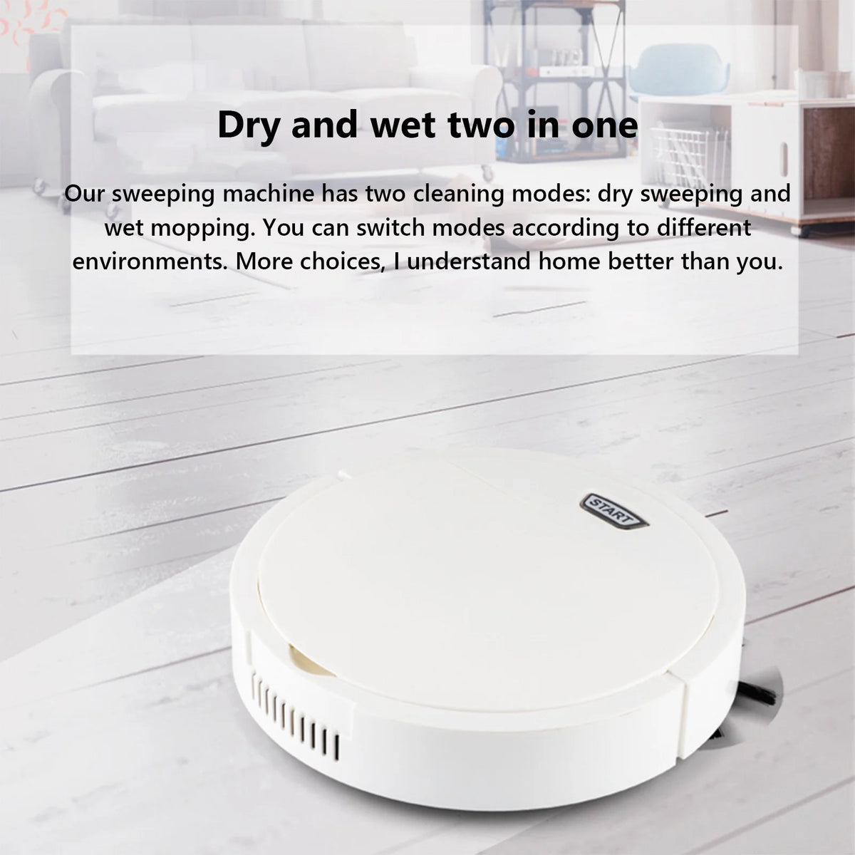 Robot Vacuum And Mop Combo 3 in 1 E534