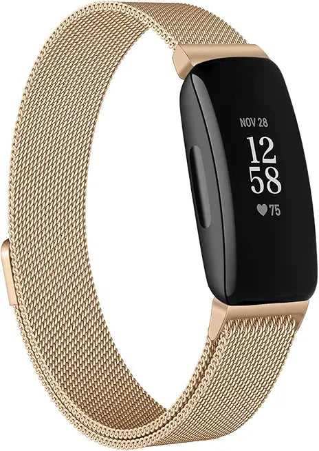 Stainless Steel Metal Mesh Loop Adjustable Magnetic Wristband Replacement Strap Y8534