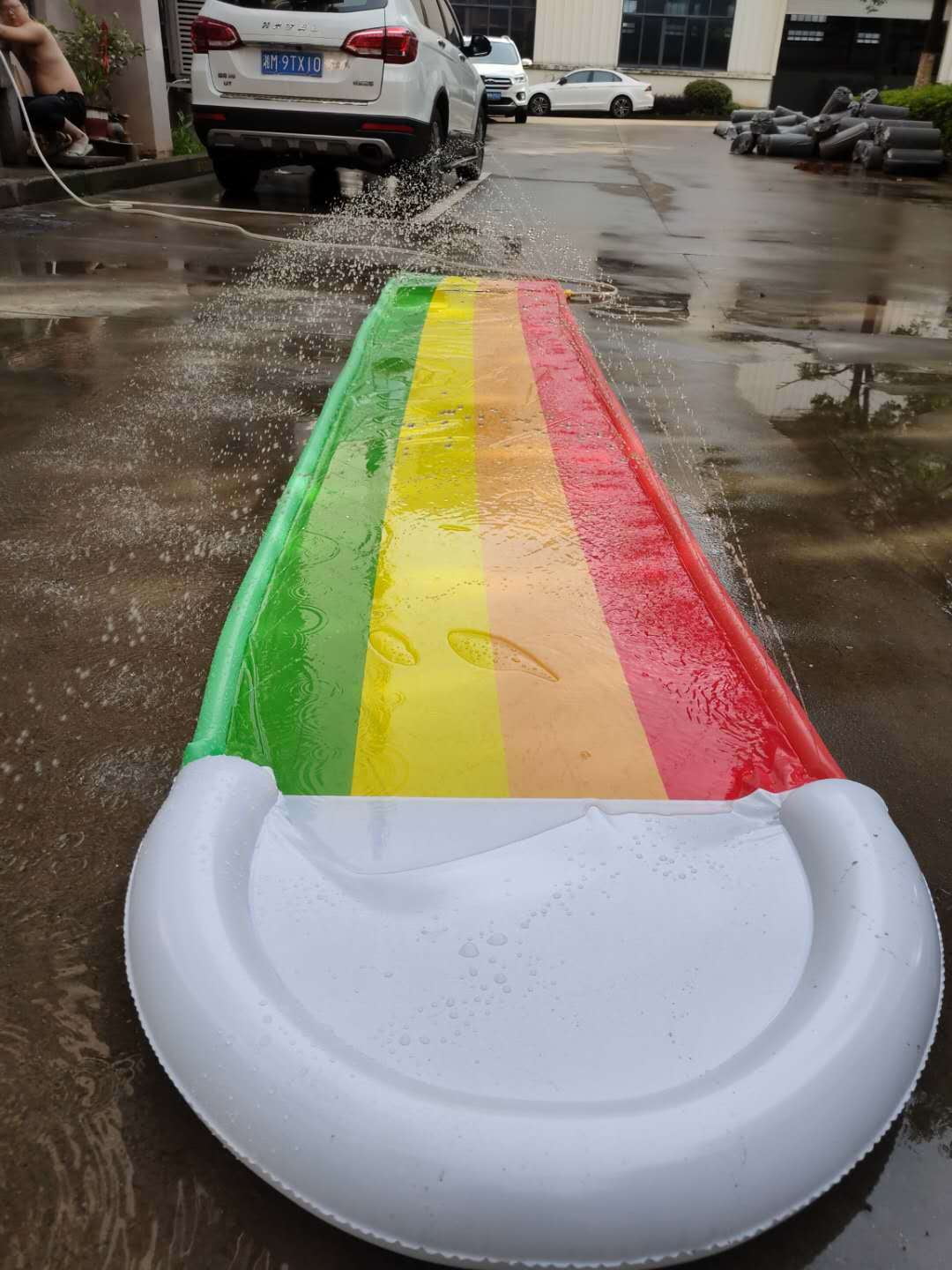 PVC Inflatable Waterslide D3666