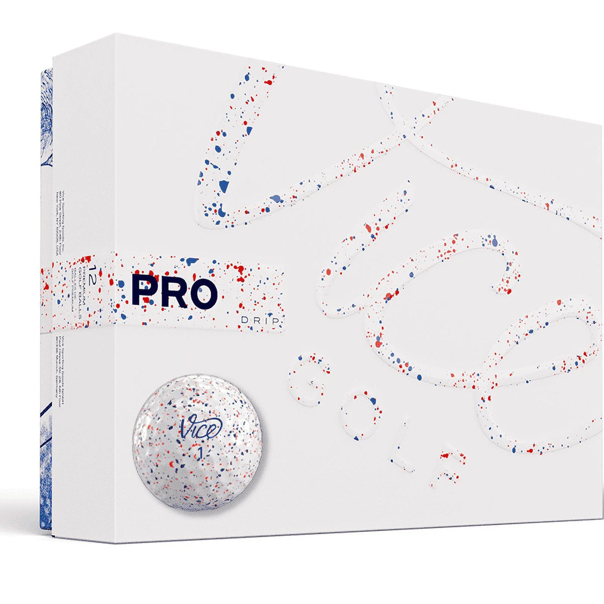 Red & Blue Golf Balls 1 Dozen G25577
