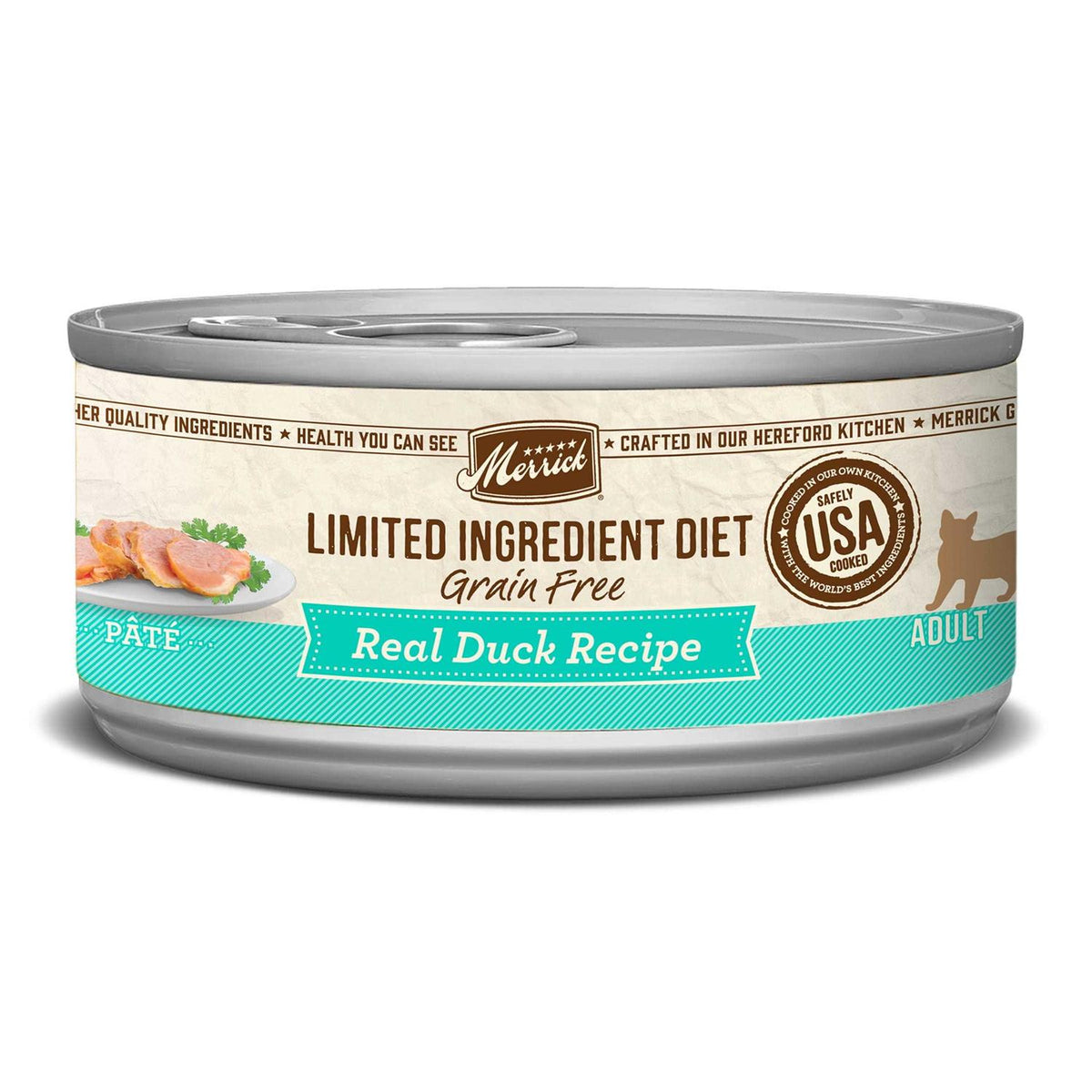 Grain Free Duck Pate Canned Cat Food Z549656