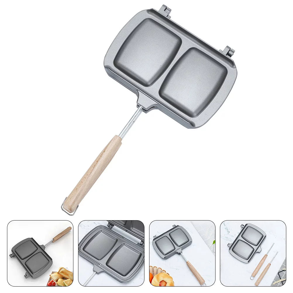 Non-stick Double Sided Sandwich Frying Pan R6272