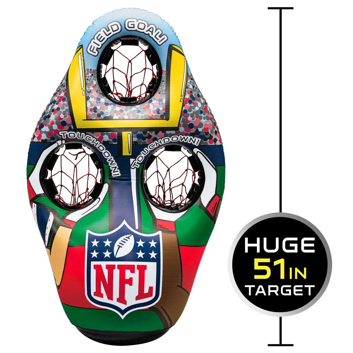 XL Inflatable Football Target Toss Game R867