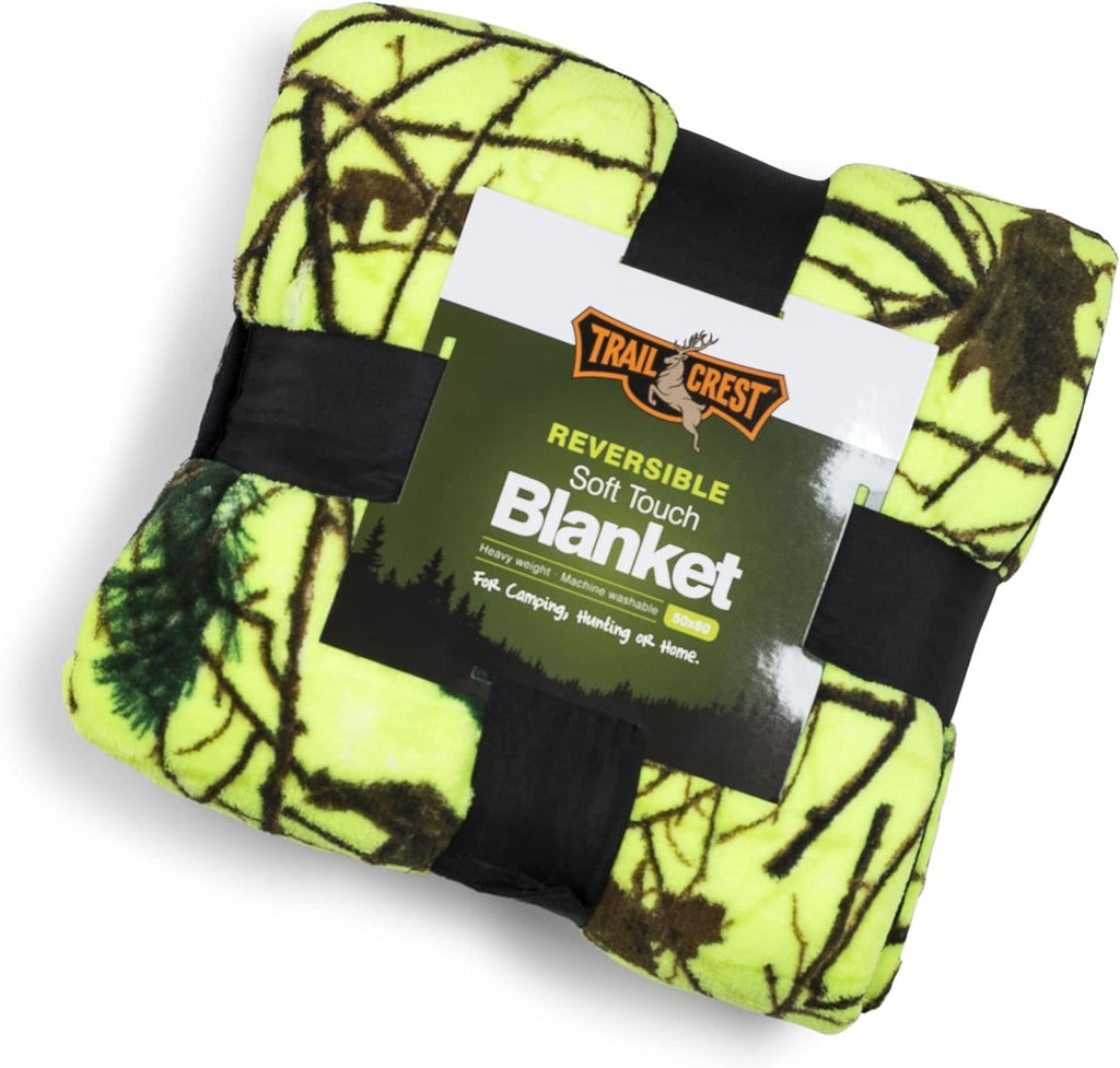 Reversible Camo Throw Blanket G979