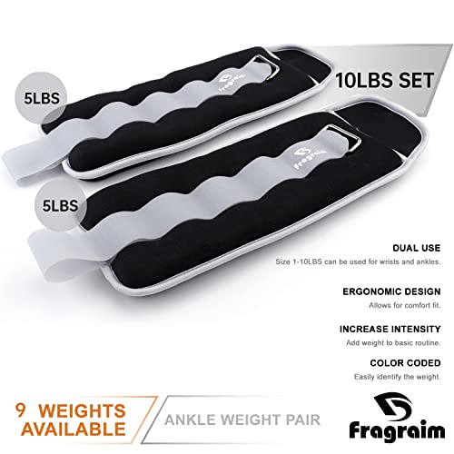 Ankle Weights 1 Pair with Adjustable Strap H808