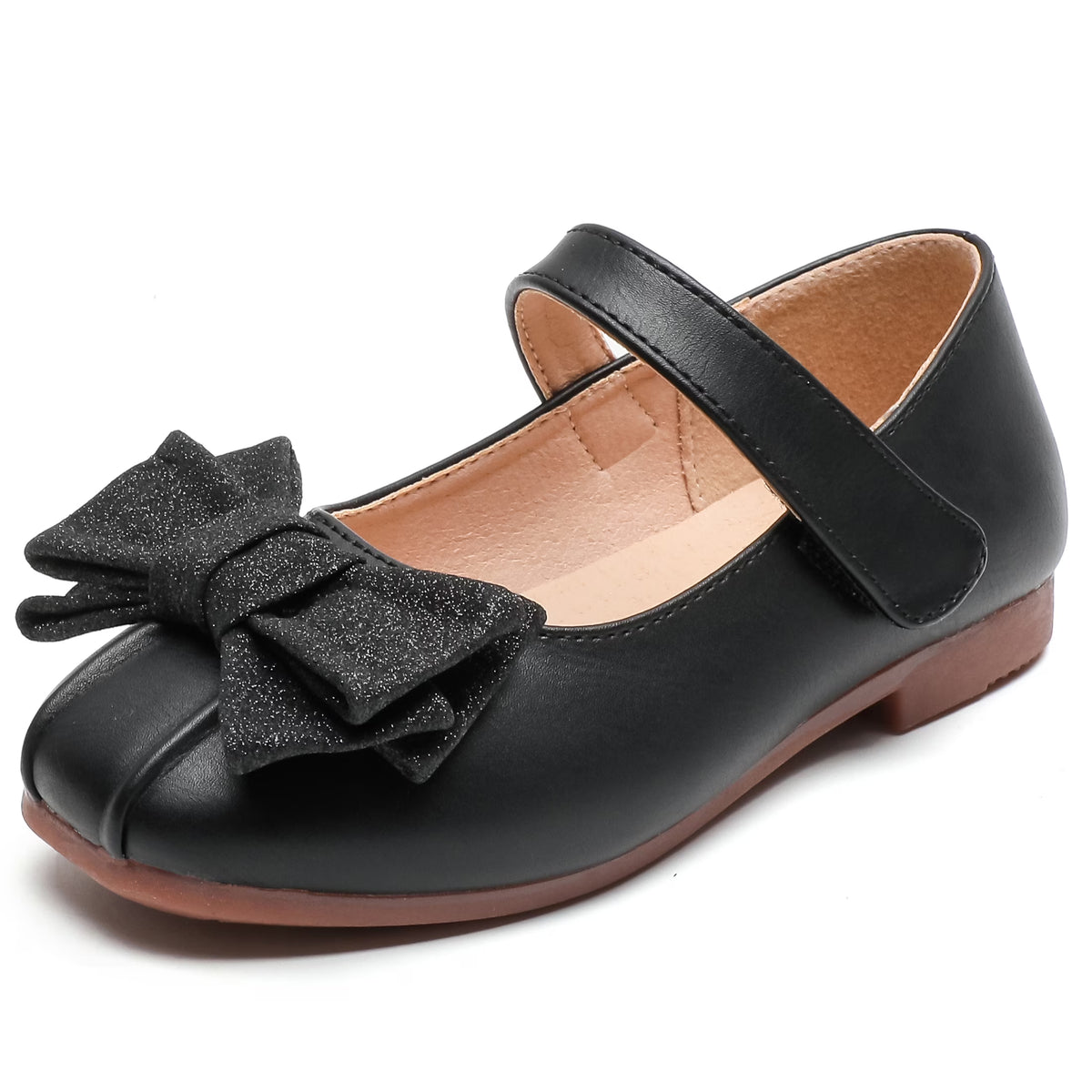 Black Mary Jane Ballet Flats Shoes J4804