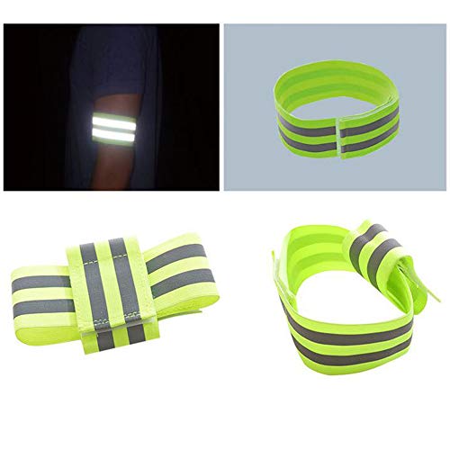 Adjustable Reflective Bands for Wrist Arm Ankle Leg S93076