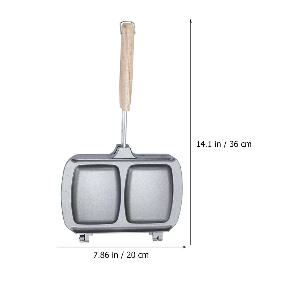 Non-stick Double Sided Sandwich Frying Pan R6272