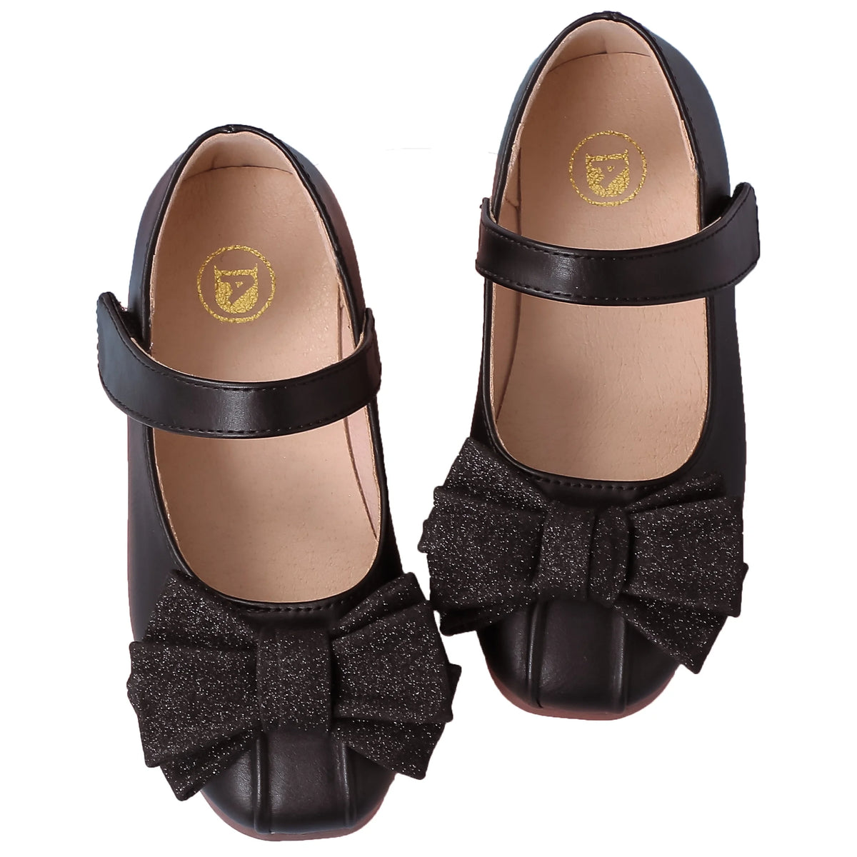 Black Mary Jane Ballet Flats Shoes J4804