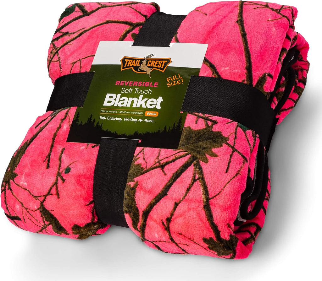 Reversible Camo Throw Blanket G979