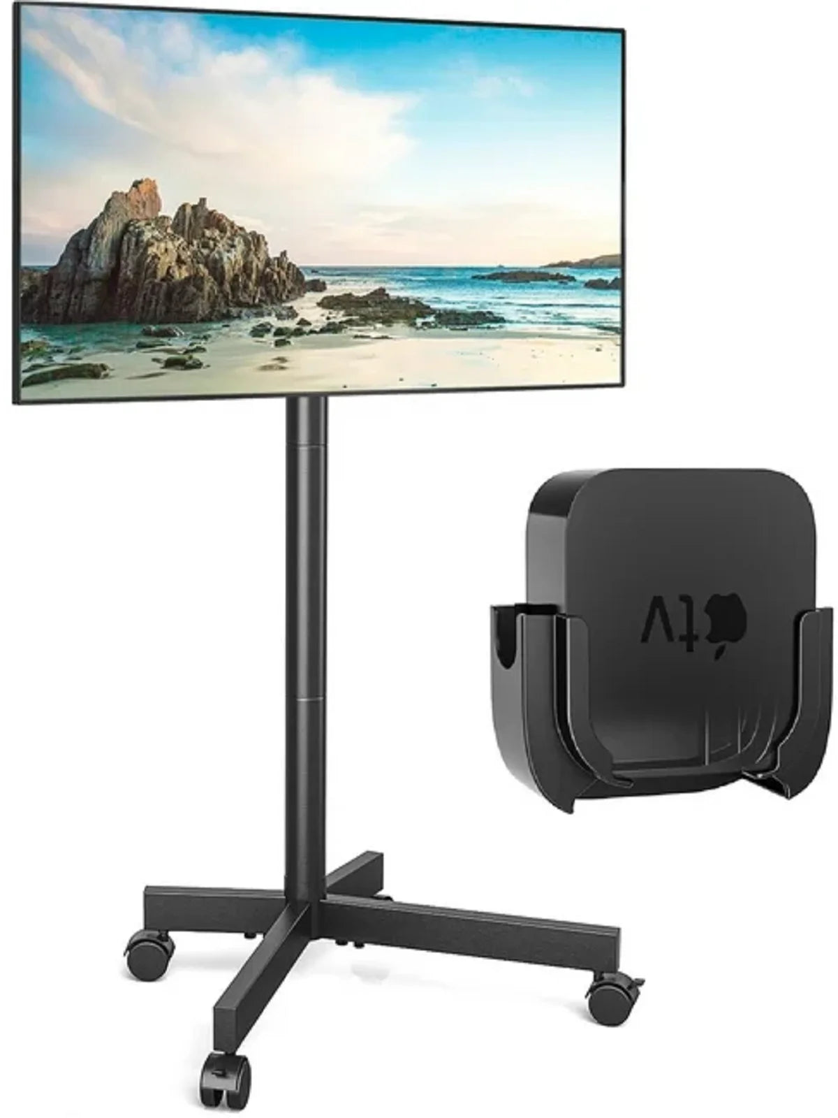 Mobile TV Stand up to 60 inch with Mount Cart W23070