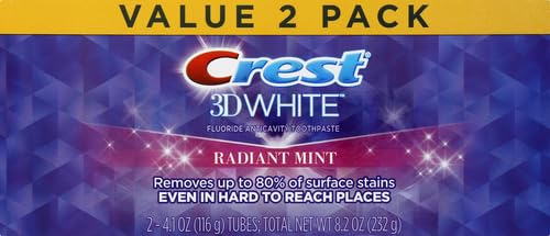 Whitening Toothpaste Radiant Mint, 8.2 Oz B921761