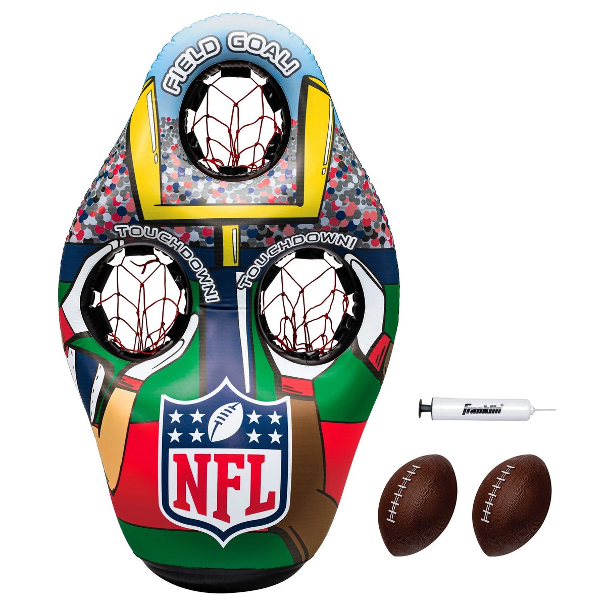 XL Inflatable Football Target Toss Game R867