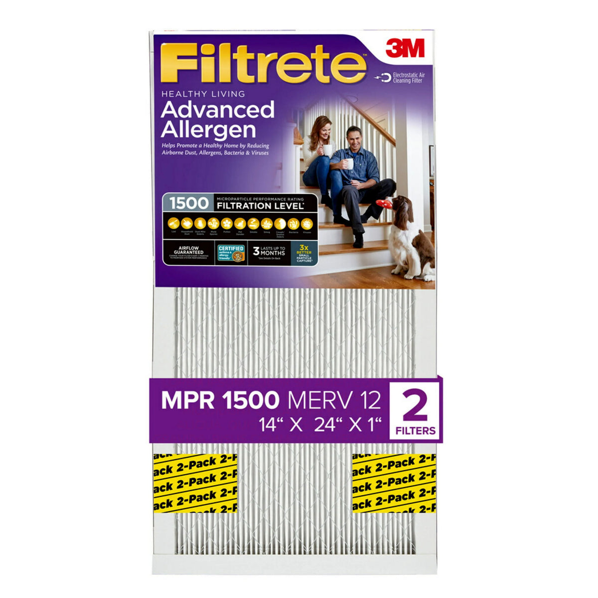 14x24x1 Air Filter MERV 12 S1935