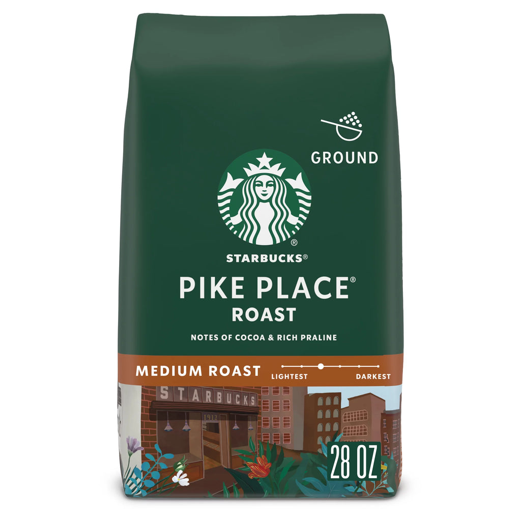 (2 pack) Medium Roast Ground Coffee, 28 oz X76847