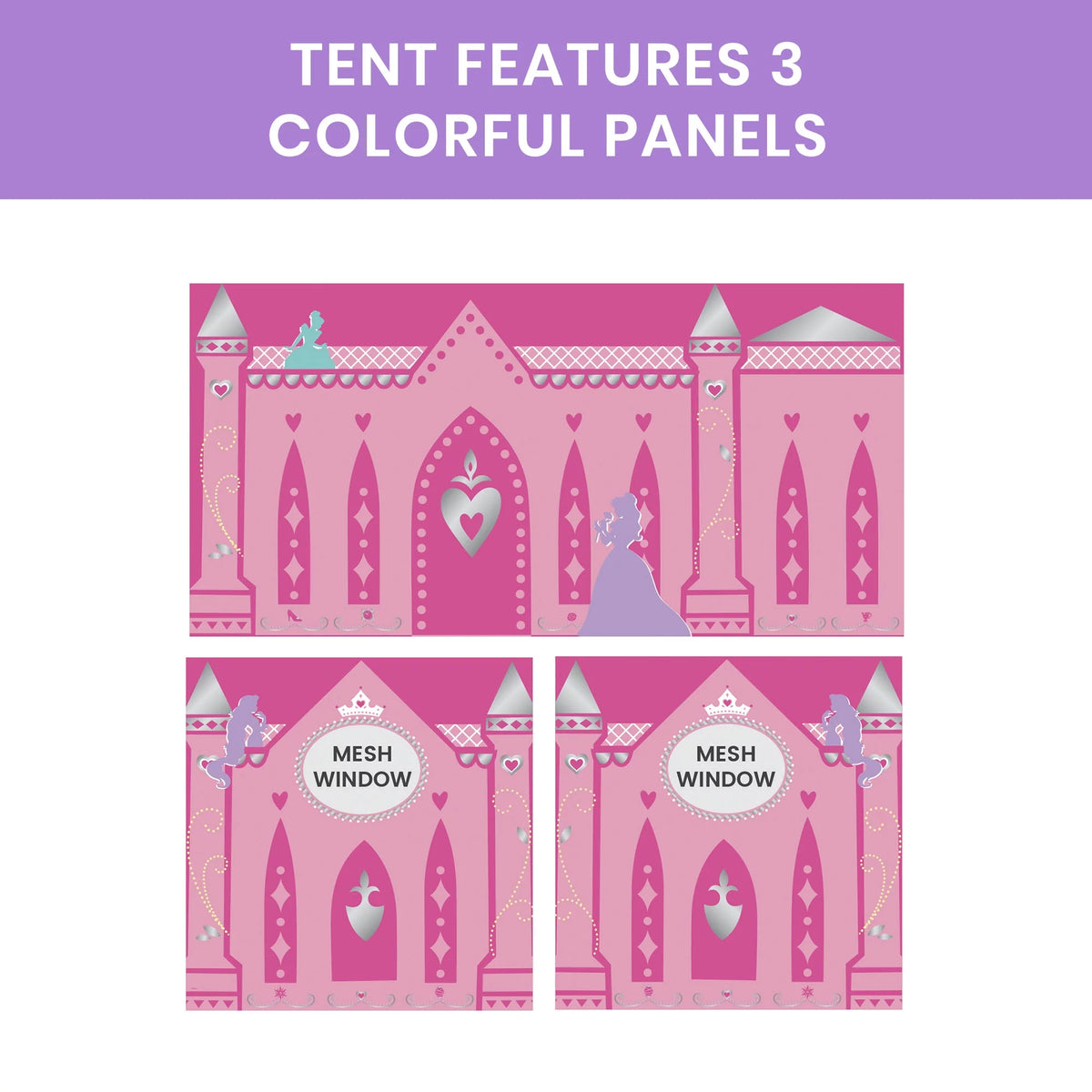 Twin Loft Bed Curtain Set J26311