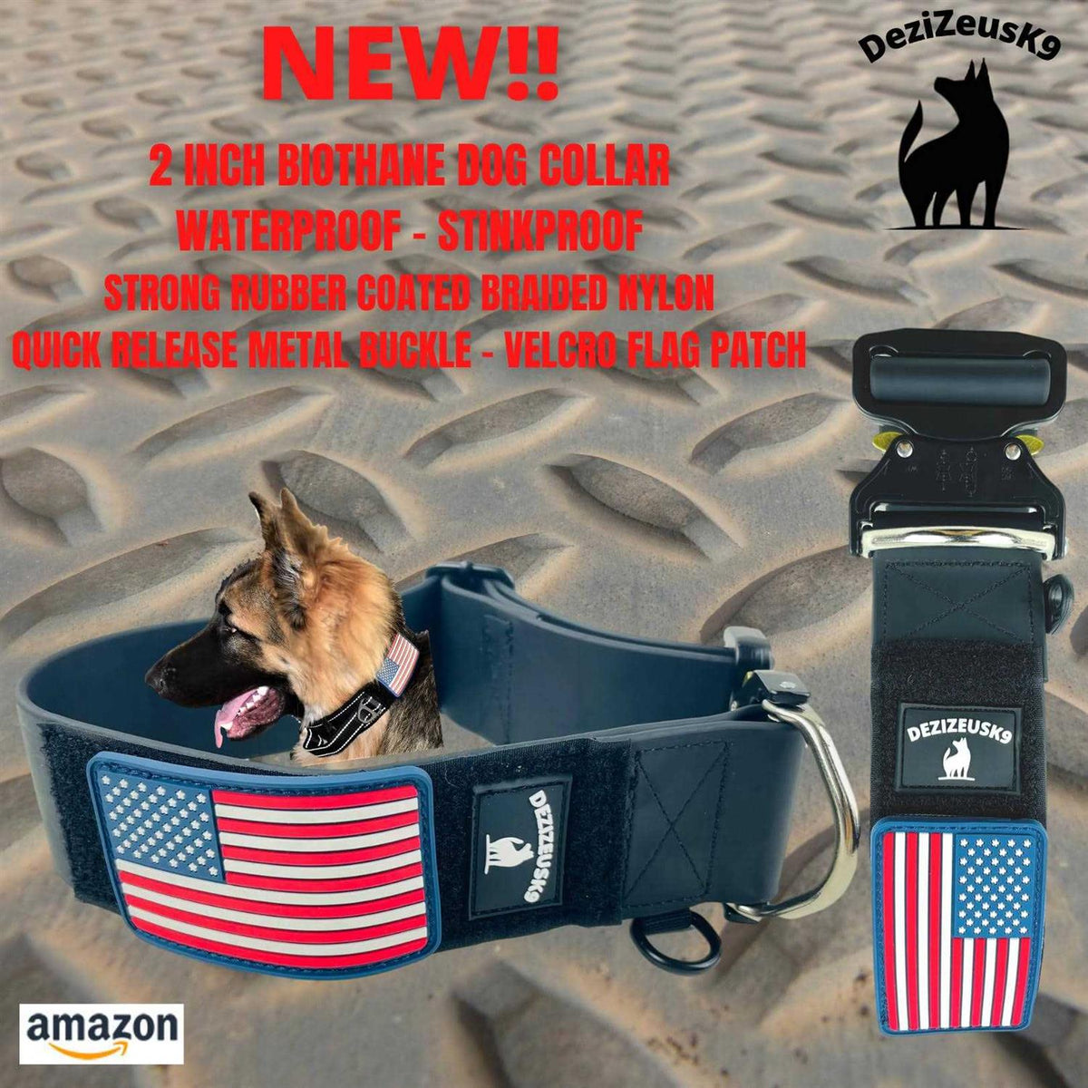 Heavy Duty Dog Leash Quick Release Locking Carabiner I81674