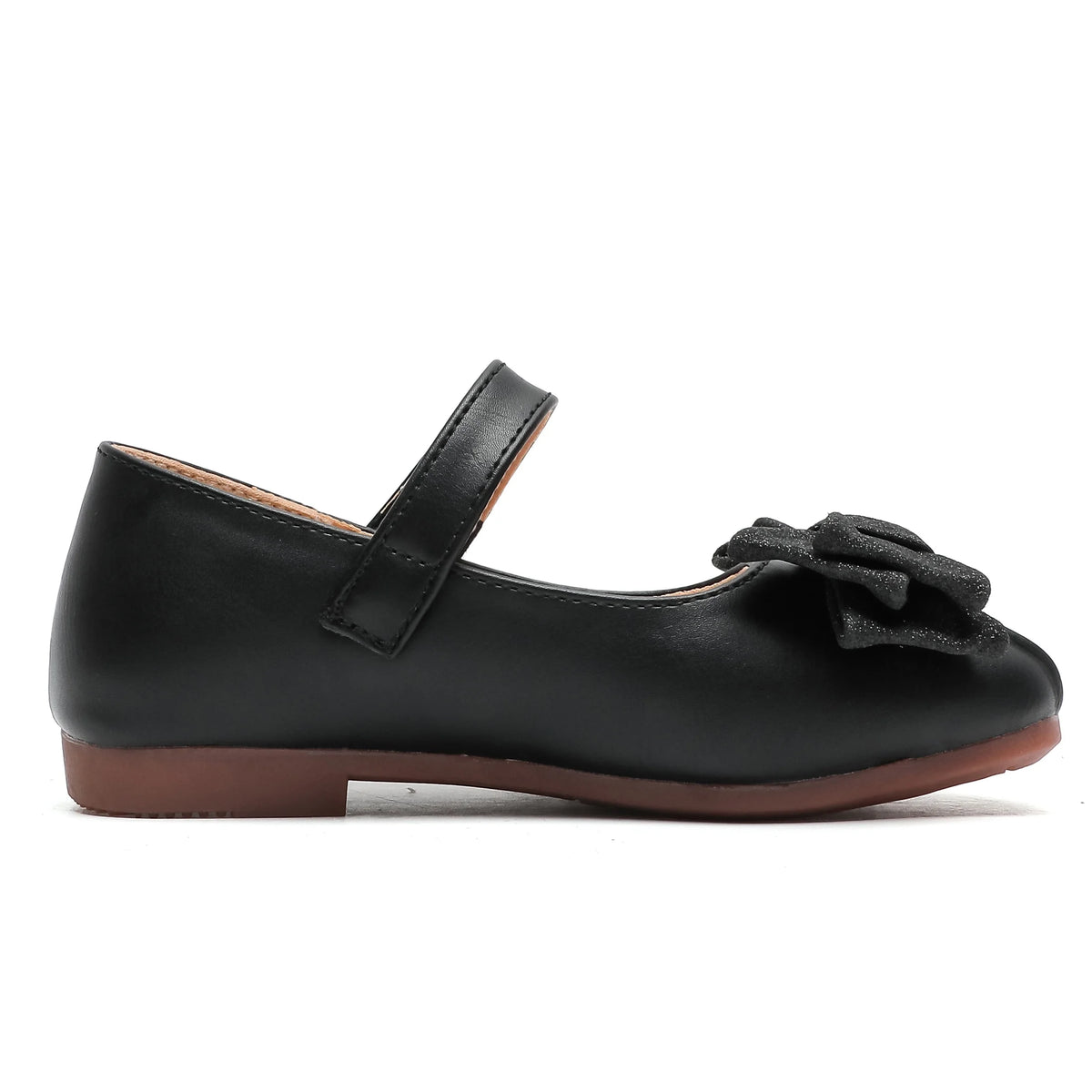 Black Mary Jane Ballet Flats Shoes J4804