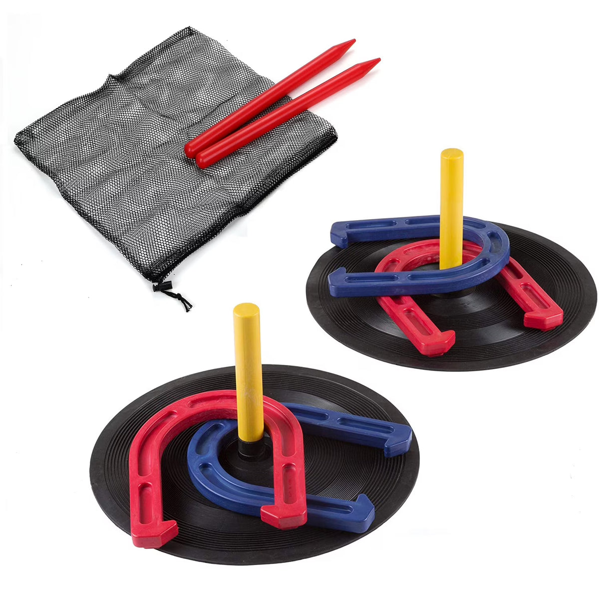 Rubber Horseshoes Game Set R812867