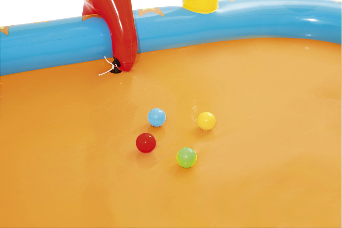 Inflatable Play Pool Center with Slide T48219