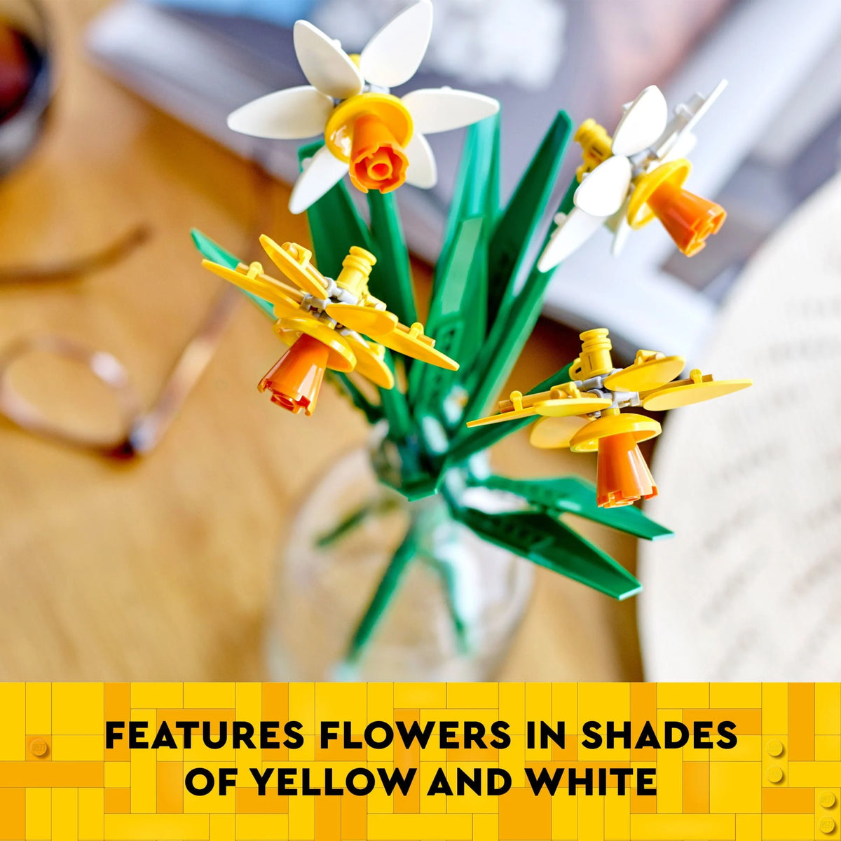 Yellow and White Daffodils J674962