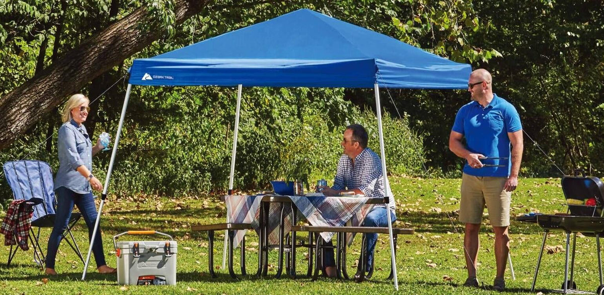 10' x 10' Blue Pop-up Canopy T410564
