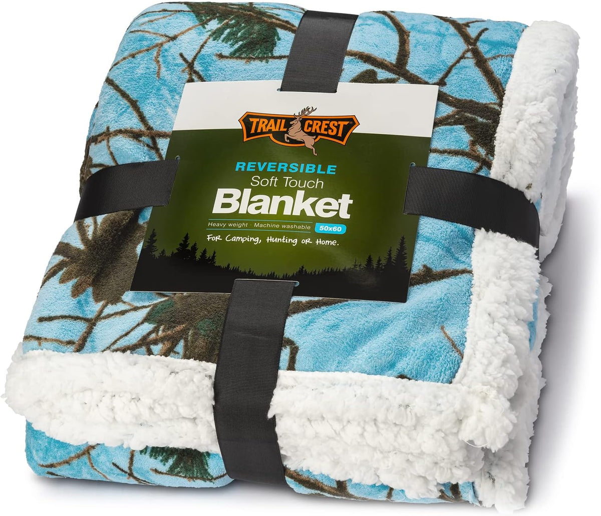 Reversible Camo Throw Blanket G979